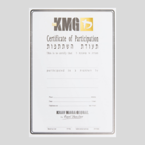 Diplome participation krav maga