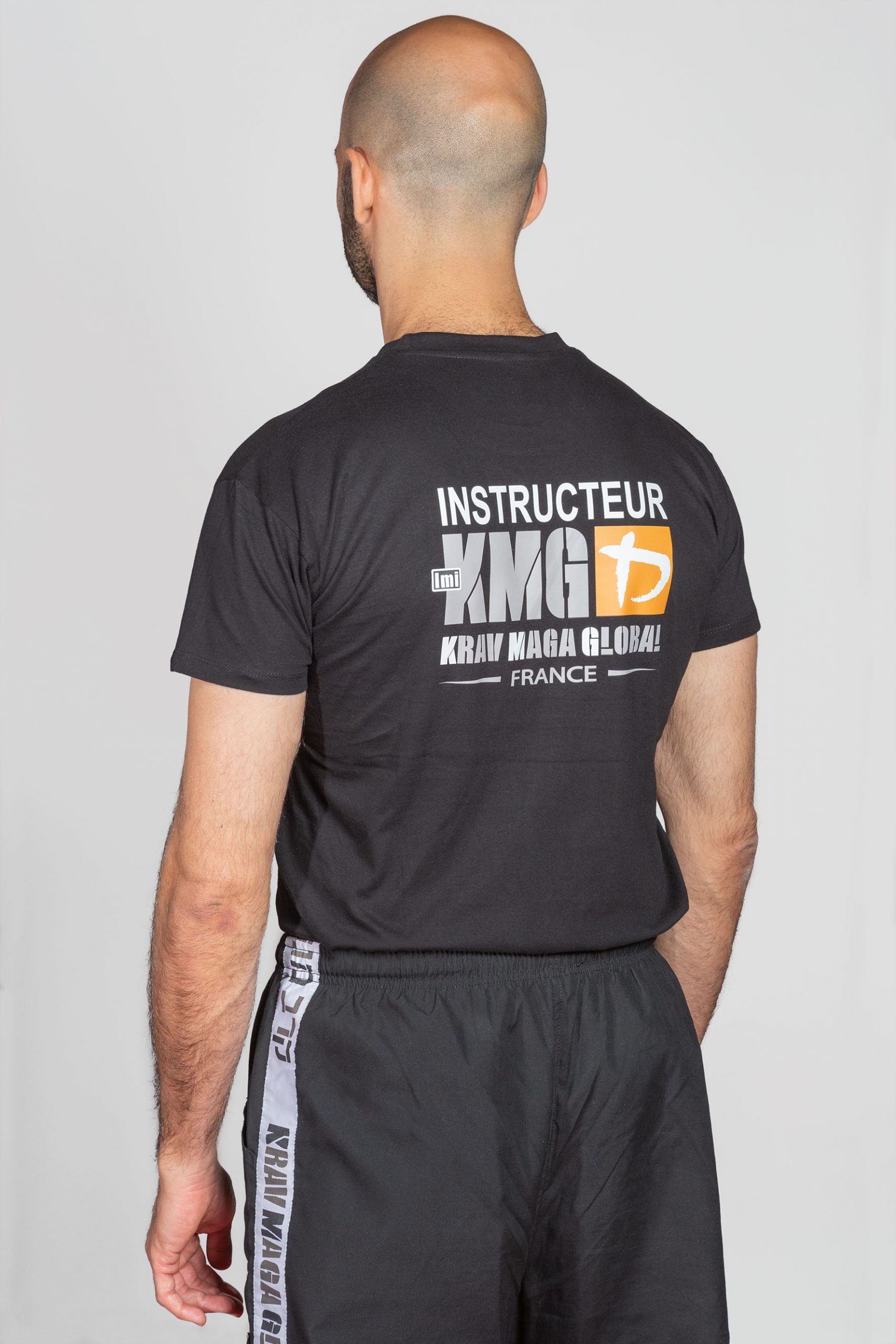 KMG France Homme t shirt manche courte instructeur 03 Kravmaga scaled (1)